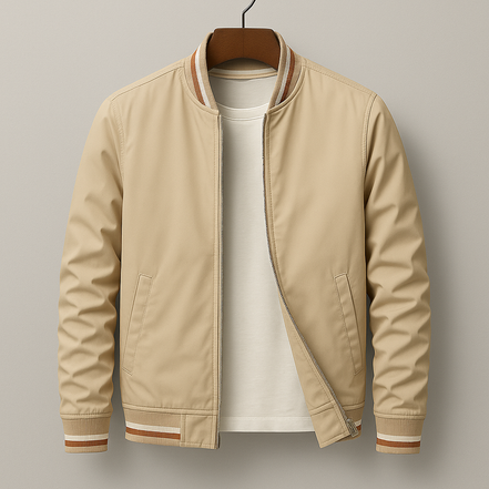 Paris&Fifth™ | Blouson Bomber élégant à rayures