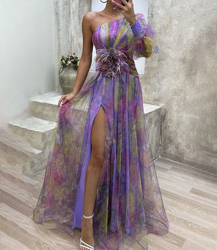 Amelia | Elegant Split Dress