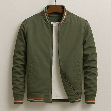 Paris&Fifth™ | Blouson Bomber élégant à rayures