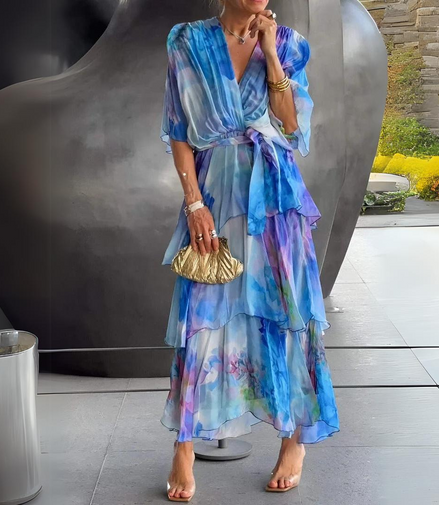Diana | Stunning V-Neck Dress