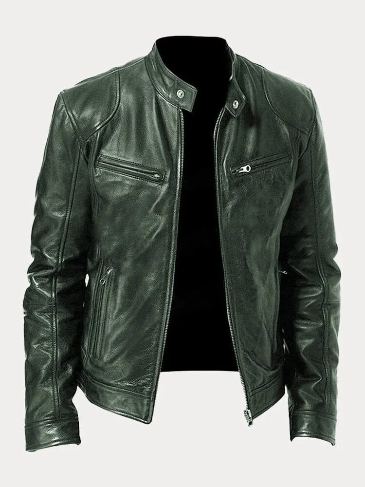 Paris&Fifth™ | Veste décontractée en cuir