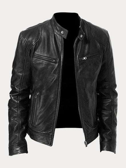 Paris&Fifth™ | Veste décontractée en cuir