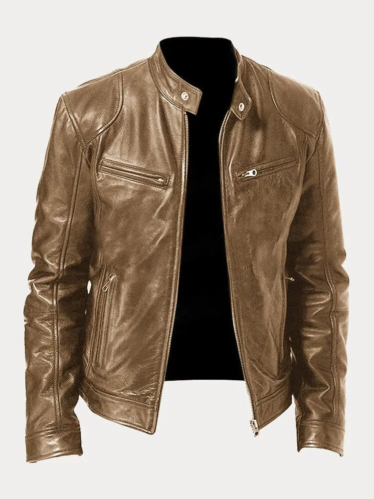Paris&Fifth™ | Veste décontractée en cuir