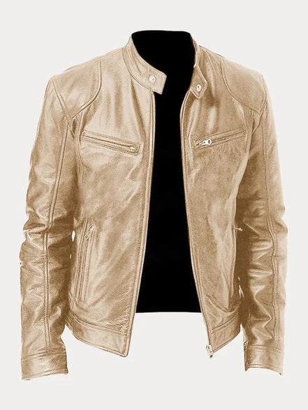 Paris&Fifth™ | Veste décontractée en cuir