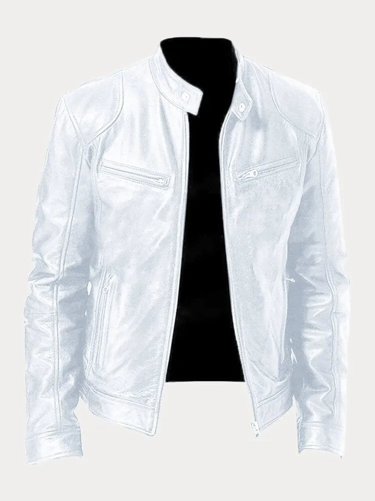 Paris&Fifth™ | Veste décontractée en cuir