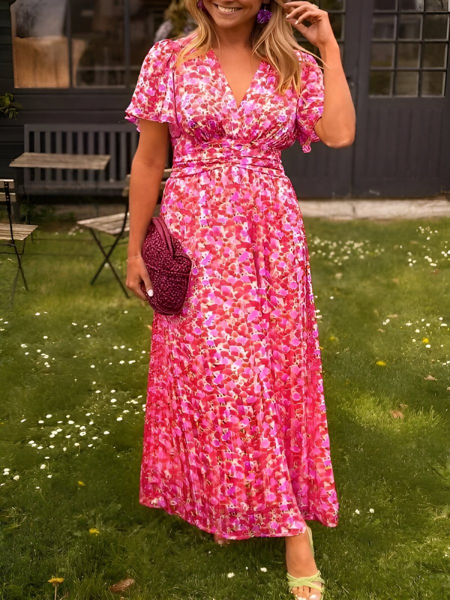 PARIS&FIFTH™ |  Floral Dress