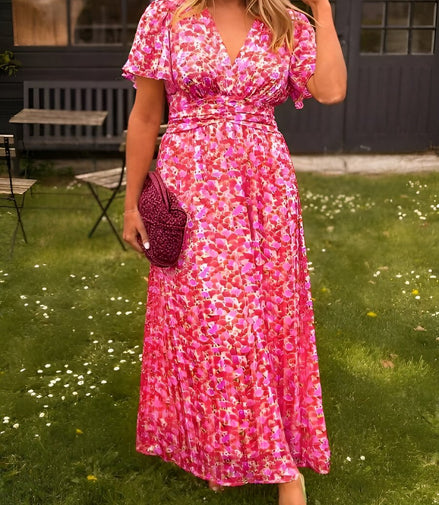 PARIS&FIFTH™ |  Floral Dress