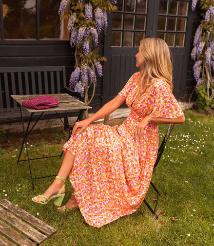 PARIS&FIFTH™ |  Floral Dress