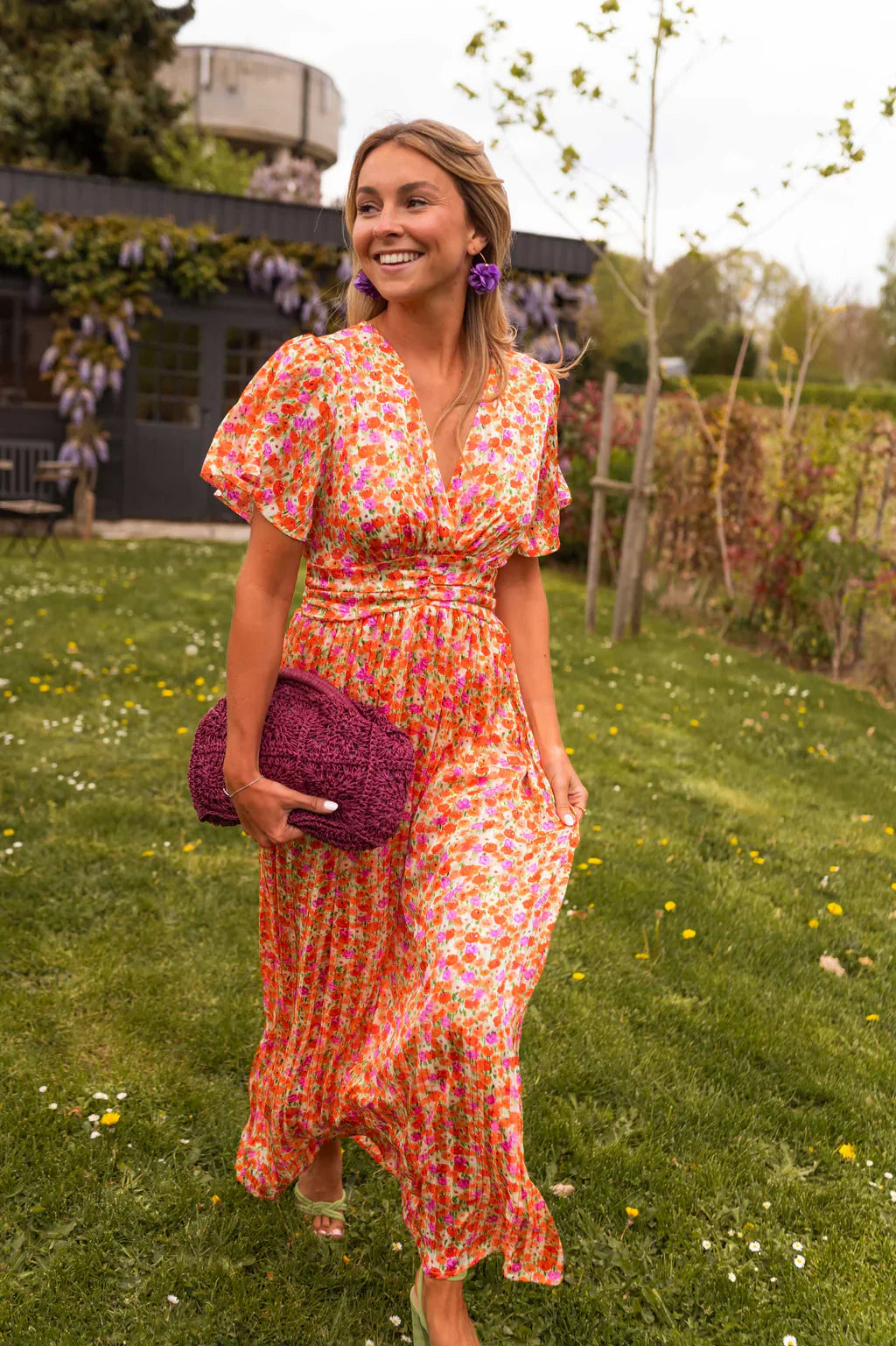 PARIS&FIFTH™ |  Floral Dress