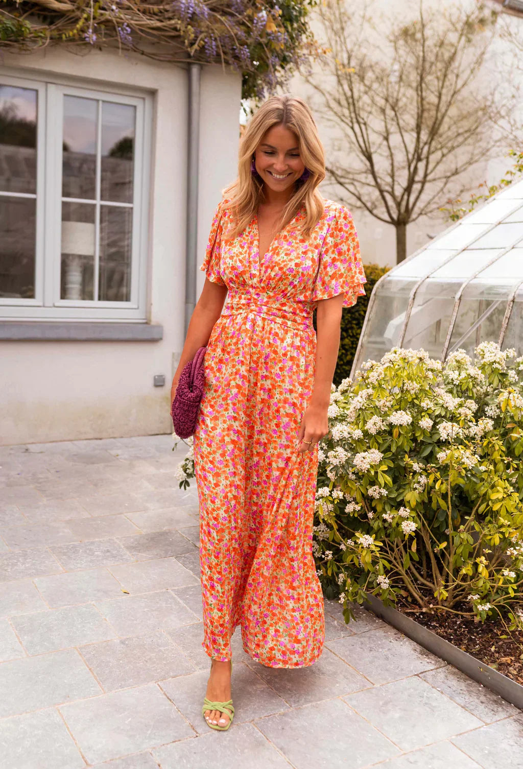PARIS&FIFTH™ |  Floral Dress